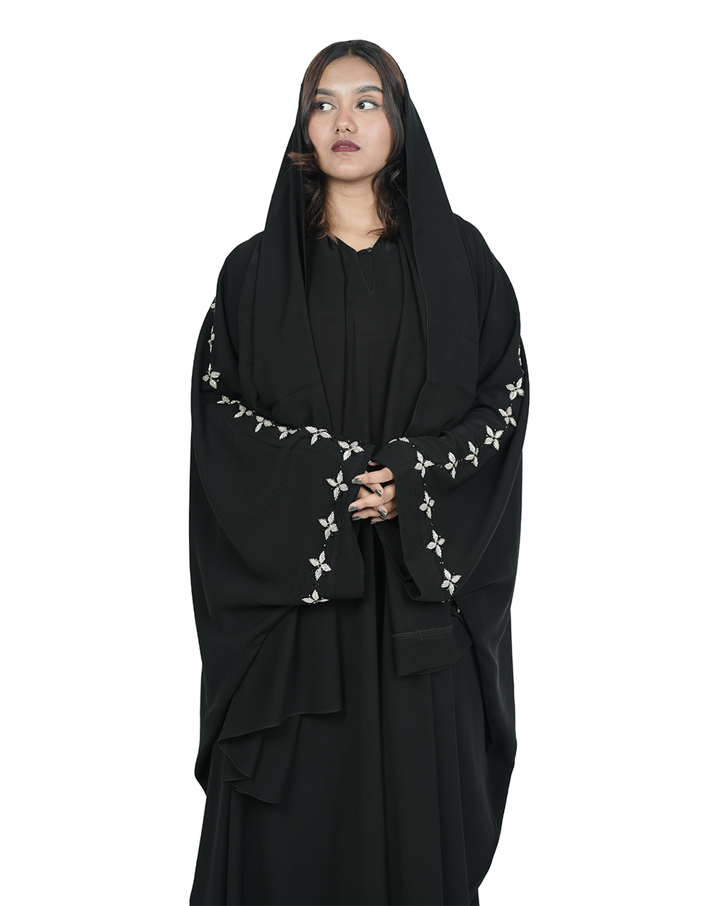 THE SILVER JASMIN KAFTAN