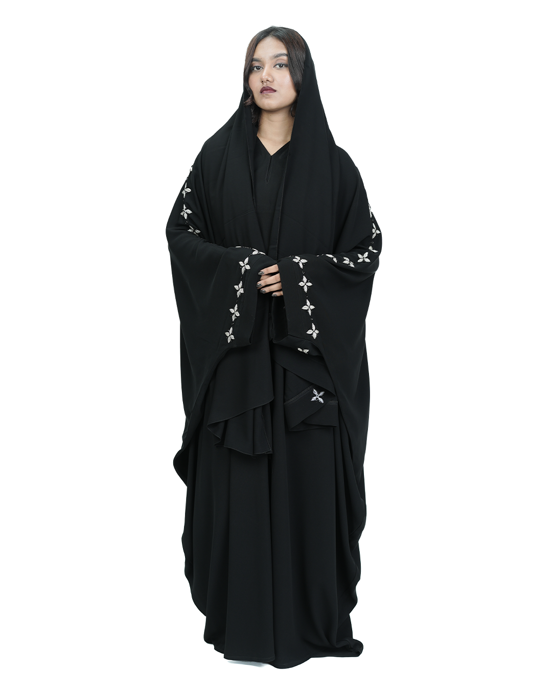 THE SILVER JASMIN KAFTAN