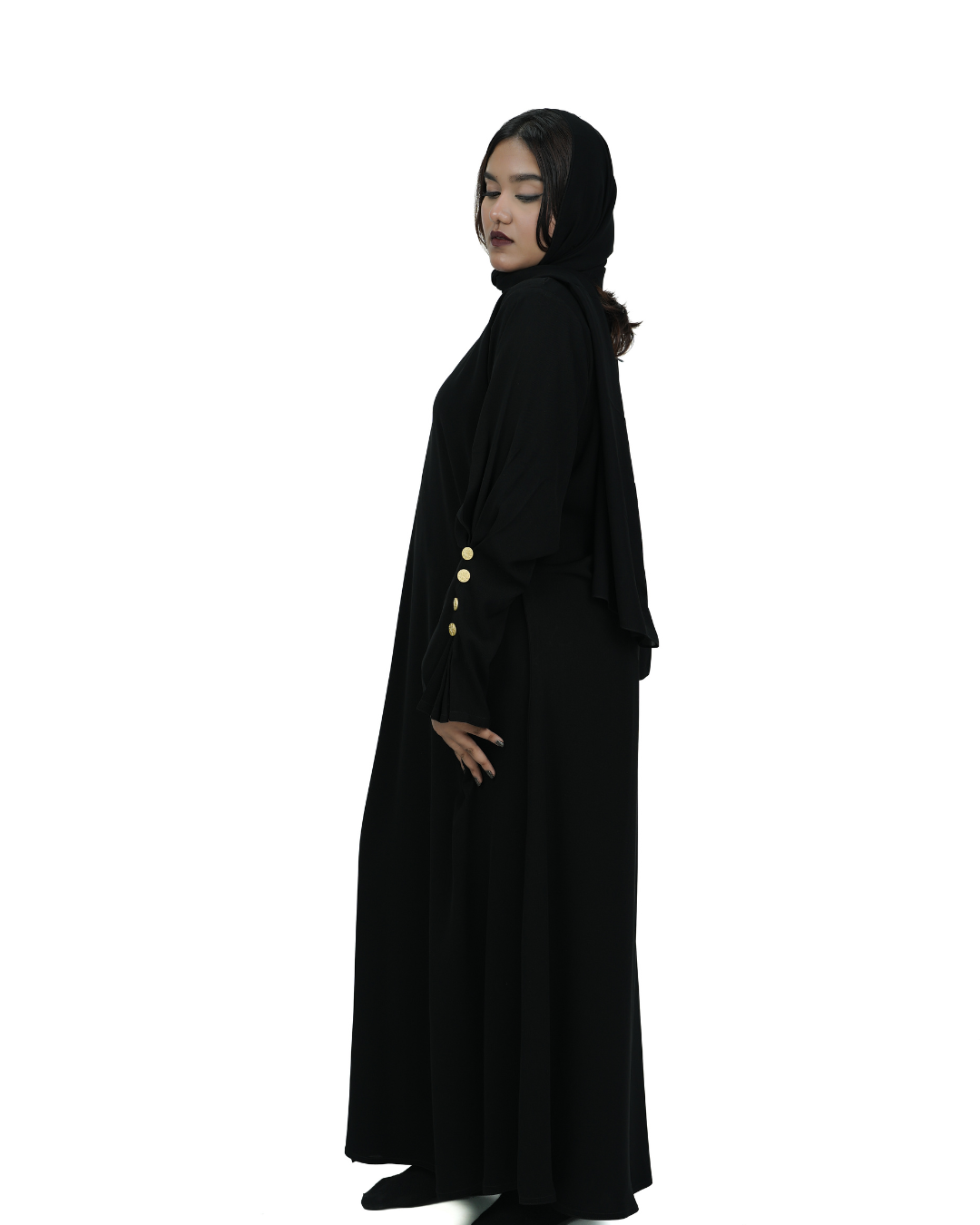 THE TULIP CUFF ABAYA