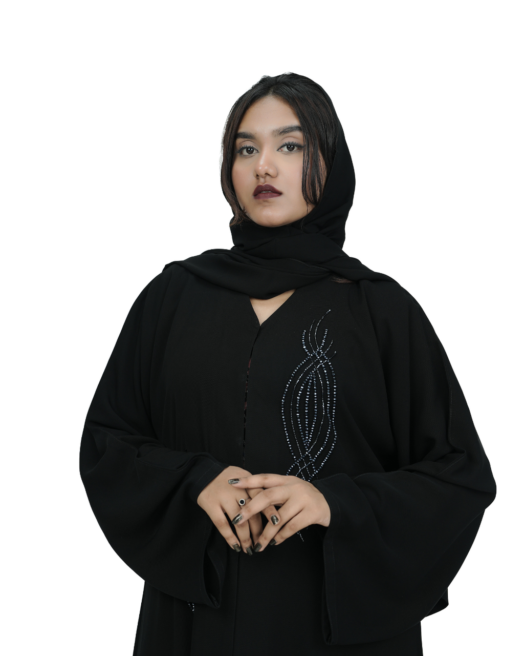 NEBULA WAVE ABAYA