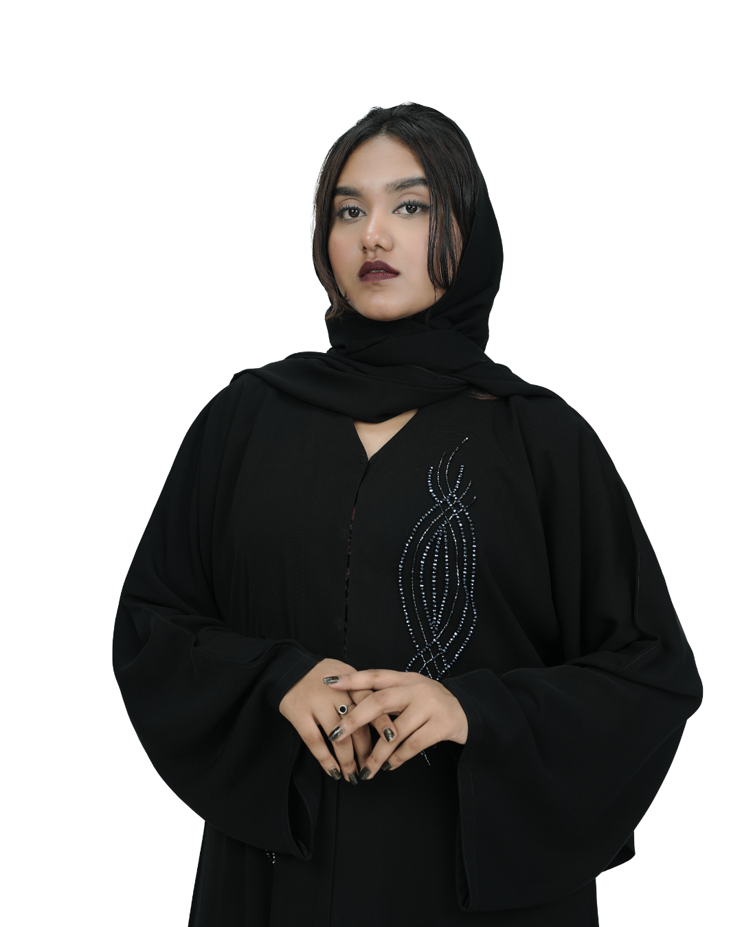 NEBULA WAVE ABAYA
