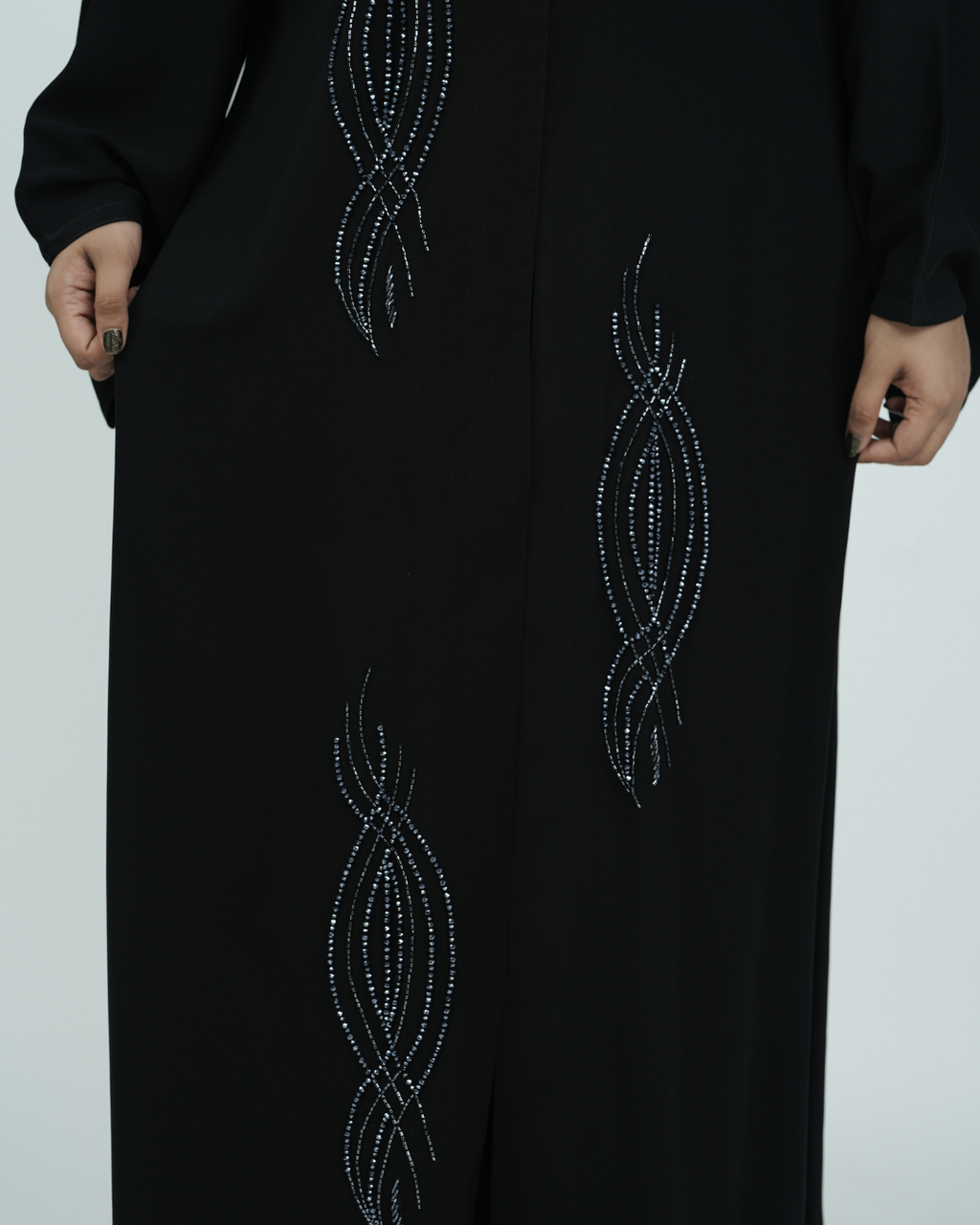 NEBULA WAVE ABAYA