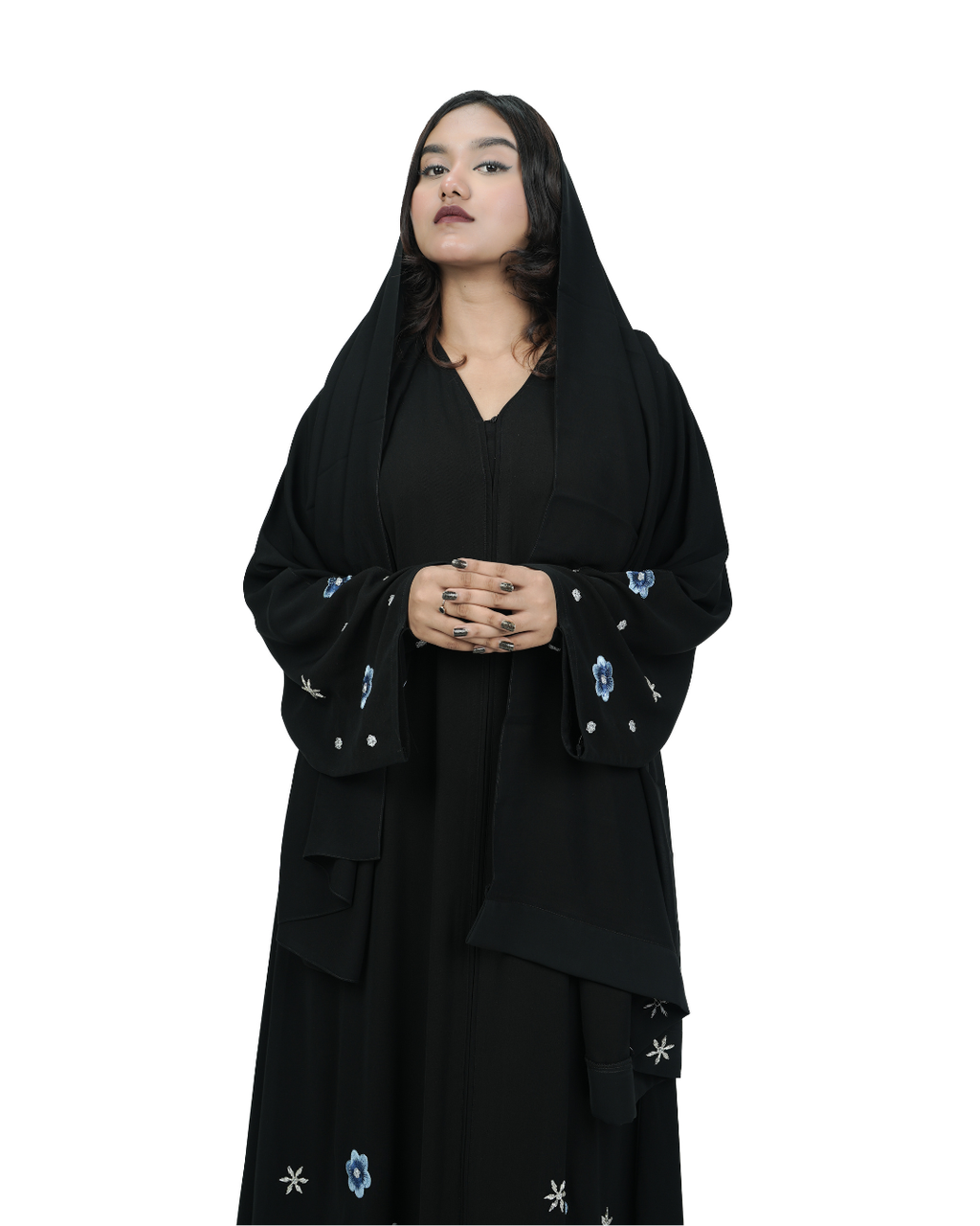 THE BLUE MEADOW ABAYA
