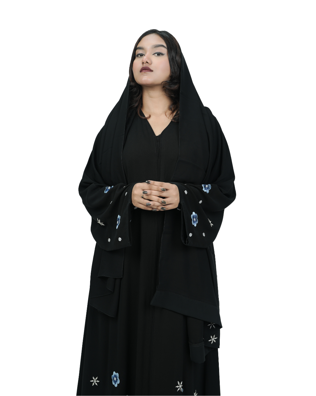 THE BLUE MEADOW ABAYA