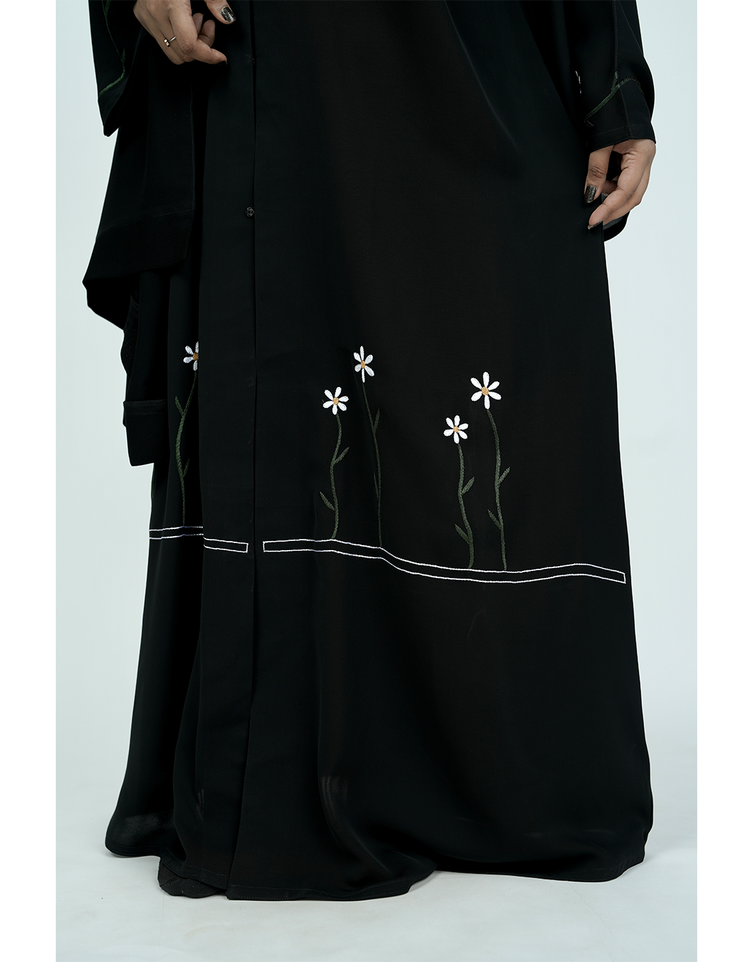 THE CASCADE DAISY ABAYA